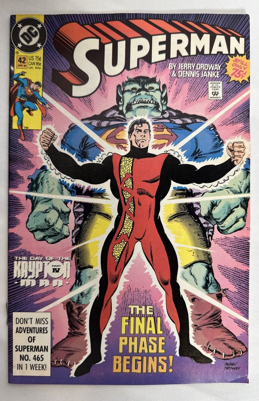 Superman (1987 series) #42 Newsstand Great condition. DC comics